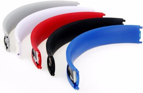 Replacement Top Headband Rubber Foam Cushion Pad Repair Parts Compatible with Beats Studio 2.0 Studio 3.0 Wired Wireless Over-Ear Headphones (White) in Saudi Arabia