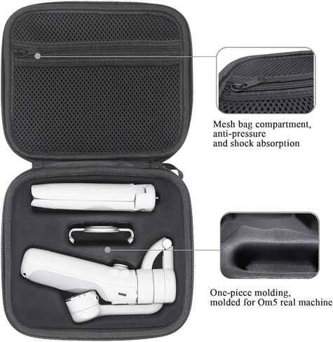 اسمولبي حافظة او ام 5، شنطة سفر محمولة باليد، صندوق صغير اوسمو موبايل 5 مثبت جيمبال in Kuwait