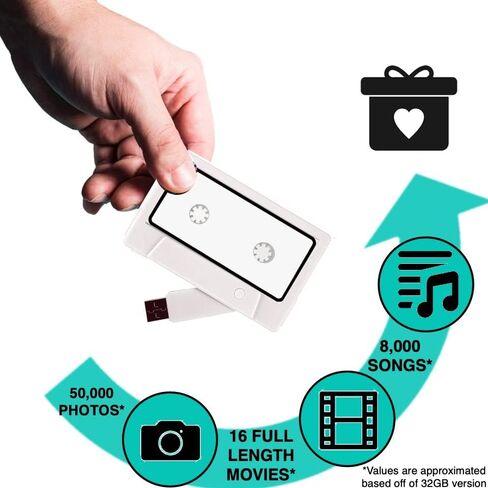 ماسكابت الأصلي- تصميم بسيط، تصميم بنفسك، ذاكرة فلاش USB كاسيت 4 جيجابايت in Kuwait