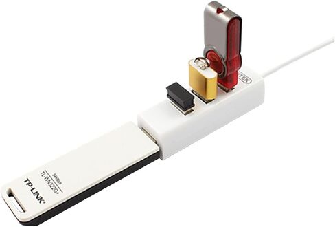 LIYU USB Port Splitter 4 Port Compact Portable عالي السرعة USB 2.0 Data Hub لأجهزة Windows MacBook Mac Pro Mac Notebook PC والمزيد (أسود) in Saudi Arabia