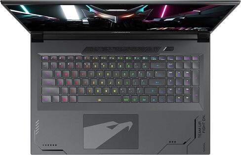 GIGABYTE AORUS 17X: 17.3" 16:9 Thin Bezel QHD 2560x1440 240Hz, NVIDIA GeForce RTX 4090 Laptop GPU 16GB GDDR6, Intel Core i9-13980HX, 32GB DDR5 RAM, 2TB SSD, Win11 Pro(AORUS 17X AZF-D5US665SH) in Saudi Arabia