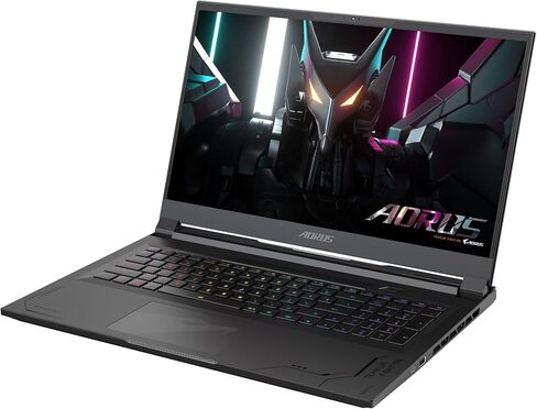 GIGABYTE AORUS 17X: 17.3" 16:9 Thin Bezel QHD 2560x1440 240Hz, NVIDIA GeForce RTX 4090 Laptop GPU 16GB GDDR6, Intel Core i9-13980HX, 32GB DDR5 RAM, 2TB SSD, Win11 Pro(AORUS 17X AZF-D5US665SH) in Saudi Arabia