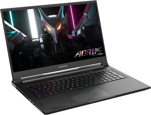 GIGABYTE AORUS 17X: 17.3" 16:9 Thin Bezel QHD 2560x1440 240Hz, NVIDIA GeForce RTX 4090 Laptop GPU 16GB GDDR6, Intel Core i9-13980HX, 32GB DDR5 RAM, 2TB SSD, Win11 Pro(AORUS 17X AZF-D5US665SH) in Saudi Arabia