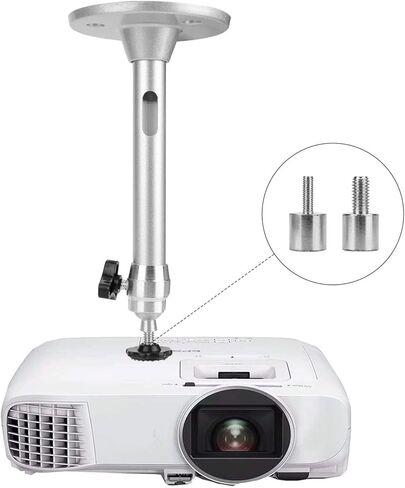 ييفيت محولات لولبية صغيرة لتثبيت جهاز العرض انثى 6.35 ملم الى ذكر 3.9 ملم او 5.9 ملم، محول براغي مناسب لمعظم اجهزة العرض وحامل الكاميرا ثلاثي القوائم (قطعتان) in Kuwait