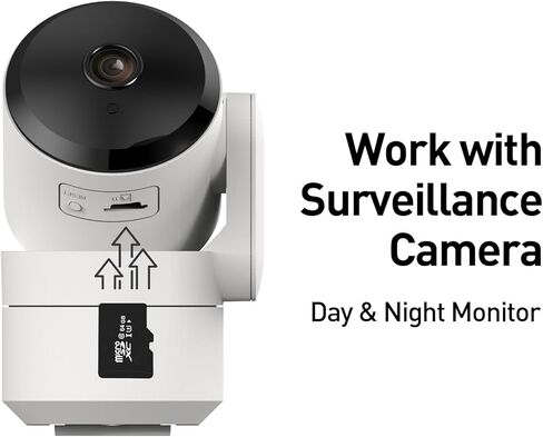 بطاقة ذاكرة Micro SD بسعة 64 جيجابايت عالية التحمل، بطاقة ذاكرة SDXC فئة 10 عالية السرعة تصل إلى 80 ميجابايت/ثانية، مساحة تخزين موسعة للهواتف الذكية التي تعمل بنظام Android والأجهزة اللوحية ونينتندو سويتش وكاميرا المراقبة وكاميرا Gopro (أسود) in Kuwait