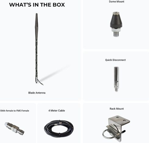 Bolton Blade 5G Vehicular Antenna, Rack Mount, 600–3750 MHz in Saudi Arabia
