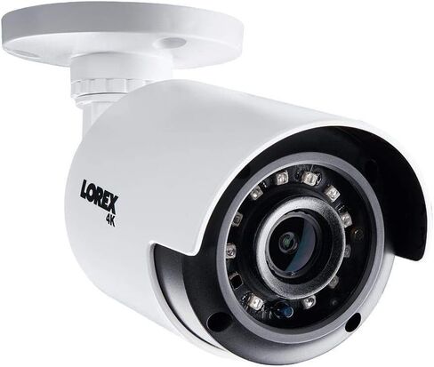 كاميرا Lorex LBV8531W 4K فائقة الوضوح للأمن مع رؤية ليلية ملونة بطول 135 قدمًا، داخلية/خارجية، مقاومة للطقس IP67، (الكاميرا فقط)، (مجددة) in Kuwait