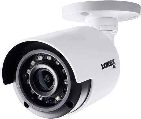 كاميرا Lorex LBV8531W 4K فائقة الوضوح للأمن مع رؤية ليلية ملونة بطول 135 قدمًا، داخلية/خارجية، مقاومة للطقس IP67، (الكاميرا فقط)، (مجددة) in Kuwait