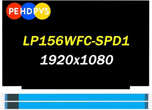PEHDPVS Replacement 15.6" LP156WFC-SPD1 5D10V82342 IPS 30pins FHD 1920x1080 LED LCD Replacement Screen Display (Only for Non-Touch Screen) in Saudi Arabia