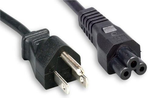 Micro Connectors UL Approved 6ft 18AWG 10 Amp Power Cord (NEMA 5-15P/ C13) - Blue (M05-113ULBL) in Kuwait