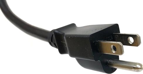 Micro Connectors UL Approved 6ft 18AWG 10 Amp Power Cord (NEMA 5-15P/ C13) - Blue (M05-113ULBL) in Kuwait