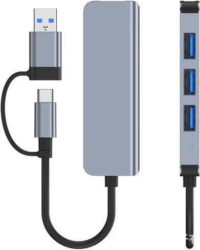 موزع USB من النوع C، مع محول USB-C إلى USB 3.0 in Kuwait