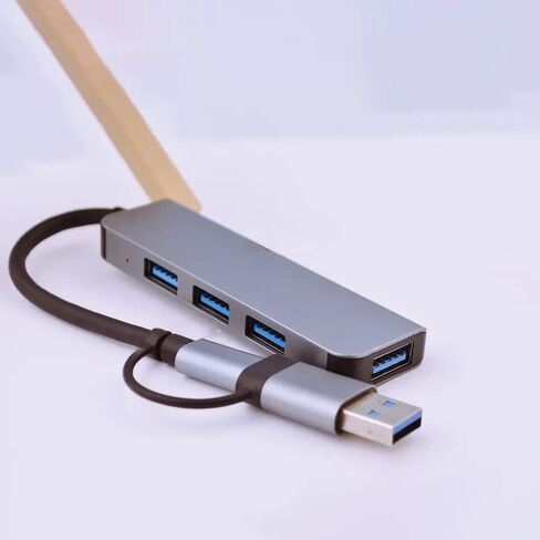 موزع USB من النوع C، مع محول USB-C إلى USB 3.0 in Kuwait