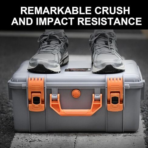 يتيث حافظة صلبة لدي جيه اي مافيك 3 برو، شنطة حمل مقاومة للماء والضغط متوافقة مع دي جيه اي مافيك 3 برو/سين/مافيك 3/كلاسيك/دي جيه اي ار سي برو/ار سي/نظارات 2/انتيجرا/دي جيه اي موشن/موشن 2, رمادي in Kuwait