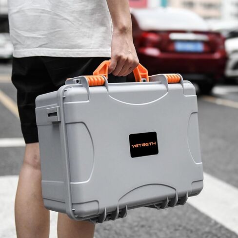 يتيث حافظة صلبة لدي جيه اي مافيك 3 برو، شنطة حمل مقاومة للماء والضغط متوافقة مع دي جيه اي مافيك 3 برو/سين/مافيك 3/كلاسيك/دي جيه اي ار سي برو/ار سي/نظارات 2/انتيجرا/دي جيه اي موشن/موشن 2, رمادي in Kuwait