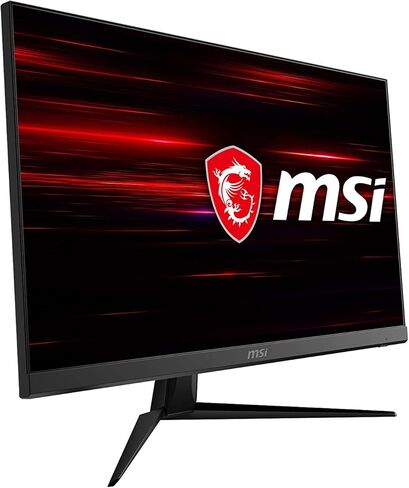 MSI G271، شاشة ألعاب مقاس 27 بوصة، 1920 × 1080 (FHD)، IPS، 1 مللي ثانية، 144 هرتز، FreeSync، HDMI، منفذ عرض، إمالة in Kuwait