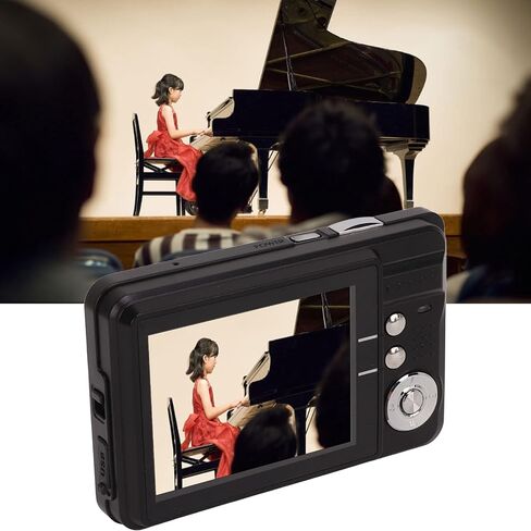 Digital Camera for Kids Teens Boys Girls Adults, 48MP 8X Zoom Digital Camera, Anti Shake Pocket Compact Portable Mini Rechargeable Camera, Gifts for Students Teens in Saudi Arabia