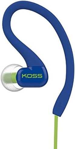 Koss KSC32iGry in-Ear Sport Clip Headphones, Microphone, Grey, Wired Plug in Saudi Arabia