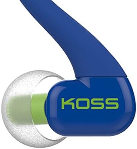 Koss KSC32iGry in-Ear Sport Clip Headphones, Microphone, Grey, Wired Plug in Saudi Arabia