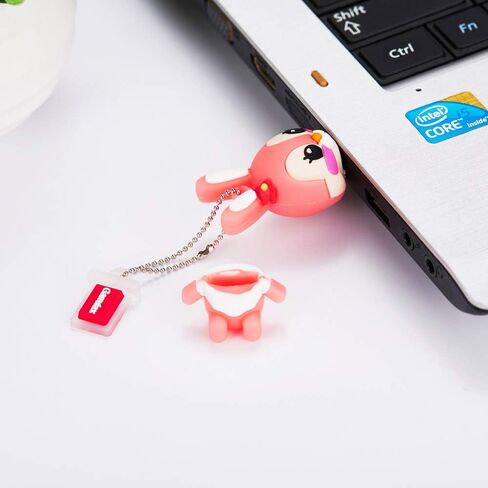 USB Flash Drive, 8GB / 16GB / 32GB USB2.0 Cute Animal USB Memory Stick Date Storage Pendrive Thumb Drives for Kids Children Collegue Student(32GB, Fox) in Kuwait