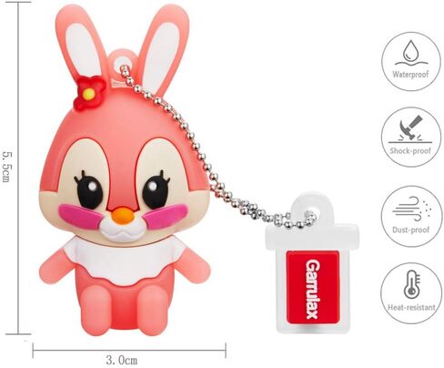 USB Flash Drive, 8GB / 16GB / 32GB USB2.0 Cute Animal USB Memory Stick Date Storage Pendrive Thumb Drives for Kids Children Collegue Student(32GB, Fox) in Kuwait