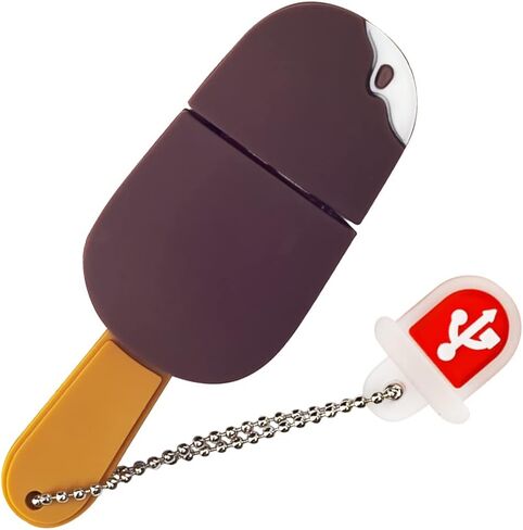 محرك فلاش USB سعة 32 جيجابايت على شكل مصاصة الشوكولاتة، محرك أقراص USB مبتكر من BorlterClamp، عصا ذاكرة محرك إبهام لتخزين البيانات الخارجية in Kuwait