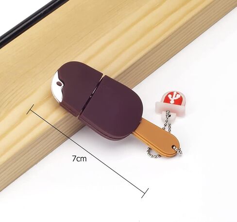 محرك فلاش USB سعة 32 جيجابايت على شكل مصاصة الشوكولاتة، محرك أقراص USB مبتكر من BorlterClamp، عصا ذاكرة محرك إبهام لتخزين البيانات الخارجية in Kuwait