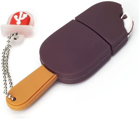 محرك فلاش USB سعة 32 جيجابايت على شكل مصاصة الشوكولاتة، محرك أقراص USB مبتكر من BorlterClamp، عصا ذاكرة محرك إبهام لتخزين البيانات الخارجية in Kuwait