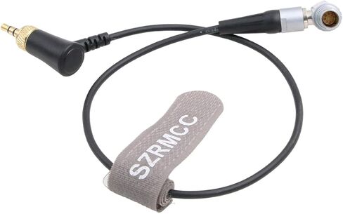 SZRMCC Locking 3.5mm TRS to Right Angle 5 Pin Timecode Cable for Deity TC-1 Arri Alexa Audio Cameras Sound Devices 633 664 688 702T 788T (Right Angle 5pin Male) in Kuwait
