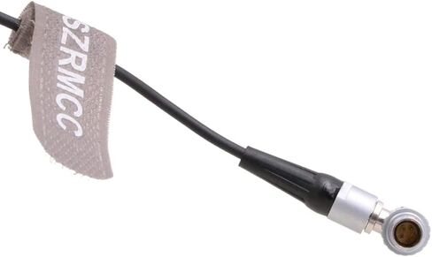 SZRMCC Locking 3.5mm TRS to Right Angle 5 Pin Timecode Cable for Deity TC-1 Arri Alexa Audio Cameras Sound Devices 633 664 688 702T 788T (Right Angle 5pin Male) in Kuwait