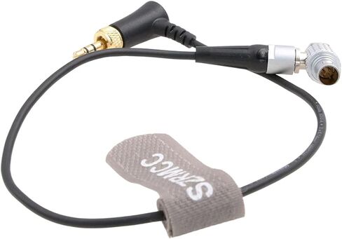 SZRMCC Locking 3.5mm TRS to Right Angle 5 Pin Timecode Cable for Deity TC-1 Arri Alexa Audio Cameras Sound Devices 633 664 688 702T 788T (Right Angle 5pin Male) in Kuwait
