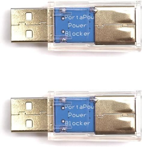 PortaPow USB Power Blocker - Stops Charging, Allows Data (Single Pack) in Kuwait