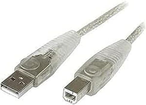 ستارتيك. كيبل USB 3.0 A الى B معتمد فائق السرعة بطول 3 قدم من كوم - كابل USB 3 - 1 × USB 3.0 A (M)، 1 × USB 3.0 B (M) - 1 متر، اسود (USB3CAB1M) in Saudi Arabia