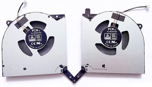 Fleshy Leaf New CPU+GPU Cooling Fan Replacement for Lenovo Legion R9000P Y9000P 2021H 16-inch Gaming Notebook Series 5H40S20280 5H40S20277 DFSAL12E064860 FNKD DFSAL12E164860 FNKF DC10V in Saudi Arabia