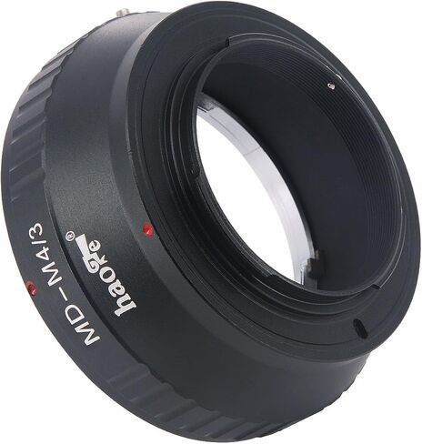 محول تركيب العدسة اليدوي Haoge لعدسة تثبيت Minolta Rokkor MD MC إلى كاميرا Olympus وPanasonic Micro Four Thirds MFT M4/3 M43 in Saudi Arabia