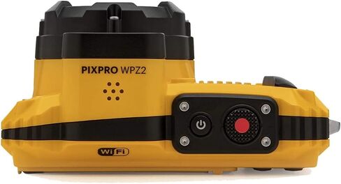 كاميرا Kodak PIXPRO WPZ2 الرقمية القوية المقاومة للماء بدقة 16 ميجابكسل مع تكبير 4X (أصفر) حزمة مع حافظة وبطاقة MicroSD سعة 32 جيجابايت (3 عناصر) in Saudi Arabia