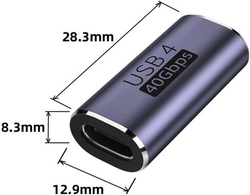 ChenYang CY USB C ذكر إلى أنثى محول، USB4 نوع C 90 درجة أعلى إلى أسفل بزاوية 100 واط بيانات الطاقة 8K محول موصل تمديد الفيديو in Kuwait
