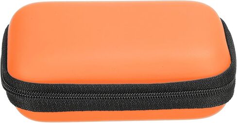 حقيبة حمل تخزين محمولة من PATIKIL مقاومة للصدمات باللون الوردي مقاس 4.33 × 2.95 × 1.57 بوصة لسماعات الأذن وكابل USB للقرص الصلب in Kuwait