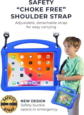 Bam Bino Space Suit Rugged Kids Case for iPad 9th 8 7 Gen, Air 3, Pro 10.5 in Saudi Arabia