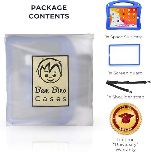 Bam Bino Space Suit Rugged Kids Case for iPad 9th 8 7 Gen, Air 3, Pro 10.5 in Saudi Arabia