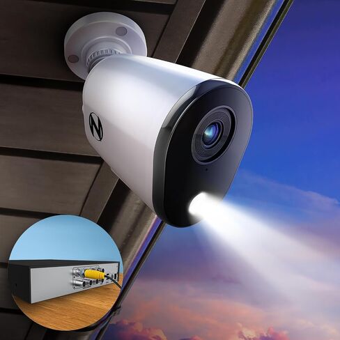 نظام كاميرا مراقبة منزلية للفيديو Night Owl 2-Way Audio 12 قناة DVR مع (4) كاميرات ردع داخلية/خارجية سلكية بدقة 2K HD ومحرك أقراص ثابت سعة 1 تيرابايت (إضافة ما يصل إلى 4 كاميرات سلكية و4 Wi-Fi أخرى) in Saudi Arabia