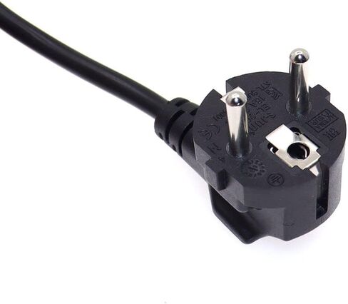 Tekit الأوروبي الاتحاد الأوروبي 2 الشق كابل سلك الطاقة VDE ذكر إلى أنثى كابل تمديد الطاقة كابل M / F للكمبيوتر الكمبيوتر PDU UPS (3M) in Kuwait