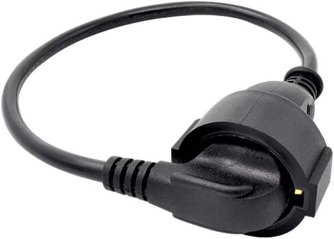 Tekit الأوروبي الاتحاد الأوروبي 2 الشق كابل سلك الطاقة VDE ذكر إلى أنثى كابل تمديد الطاقة كابل M / F للكمبيوتر الكمبيوتر PDU UPS (3M) in Kuwait