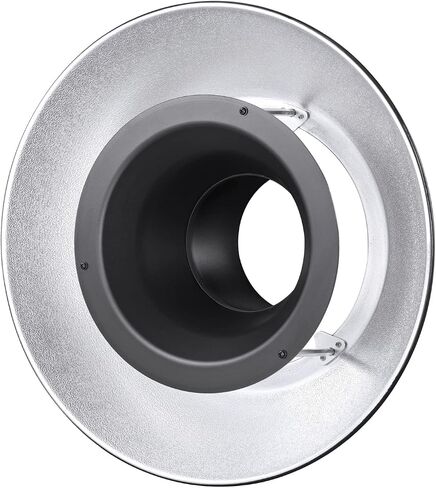 GODOX Reflector with Silver Interior Beauty Dish RFT-25S for Godox R200 Ring Flash Head in Saudi Arabia