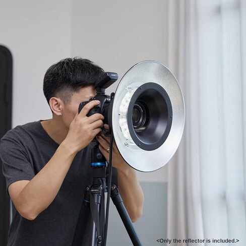 GODOX Reflector with Silver Interior Beauty Dish RFT-25S for Godox R200 Ring Flash Head in Saudi Arabia