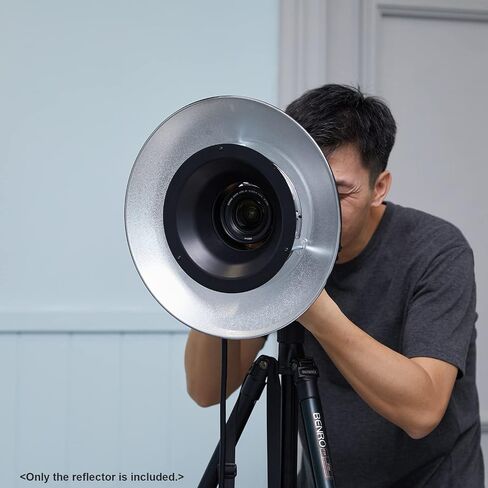GODOX Reflector with Silver Interior Beauty Dish RFT-25S for Godox R200 Ring Flash Head in Saudi Arabia