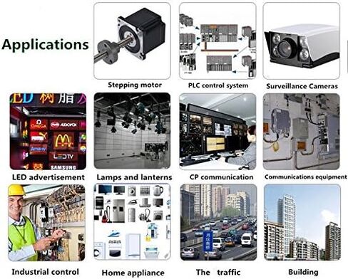 400W Switching Power Supply 5V 80A AC-DC Converter Transformer for CCTV Surveillance LED Display Industrial Automation Stepper Motor and More [Upgraded Version] in Saudi Arabia
