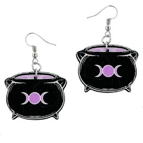 Halloween Earrings for Women - Halloween Jewelry for Girls - Middle Finger Earrings for Women - Halloween Earrings for Women - Poison Jewelry - Creepy Girls Halloween Earrings - Spooky Earrings