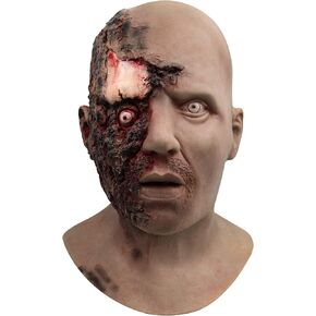 Scary Walking Dead Zombie Mask Creepy Latex Halloween Costume Horror Bloody Adult Halloween Decoration Props