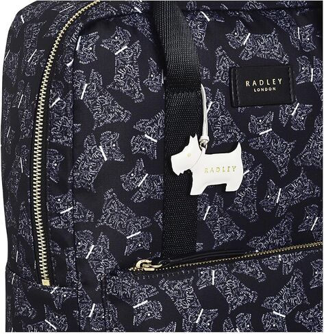 RADLEY London Holly Avenue Calligraphy Responsible - حقيبة ظهر متوسطة الحجم بسحاب حولها in Saudi Arabia